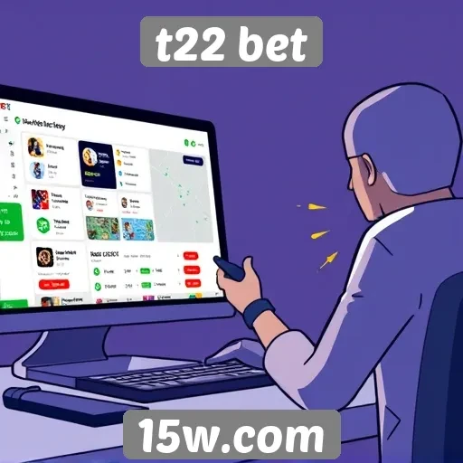 novos recursos interativos no site t22 bet